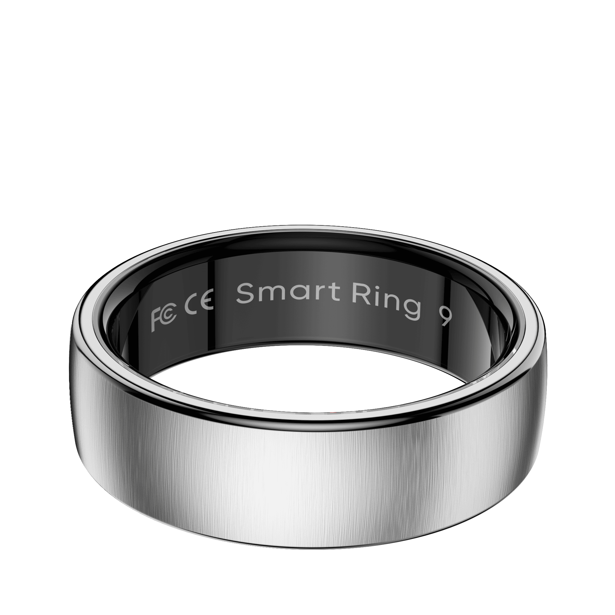  Smart Ring Luxe : fréquence cardiaque, température corporelle. Surveillance santé, stress, mesure d'oxygène sanguin. Modes sport multiples. Photographie.