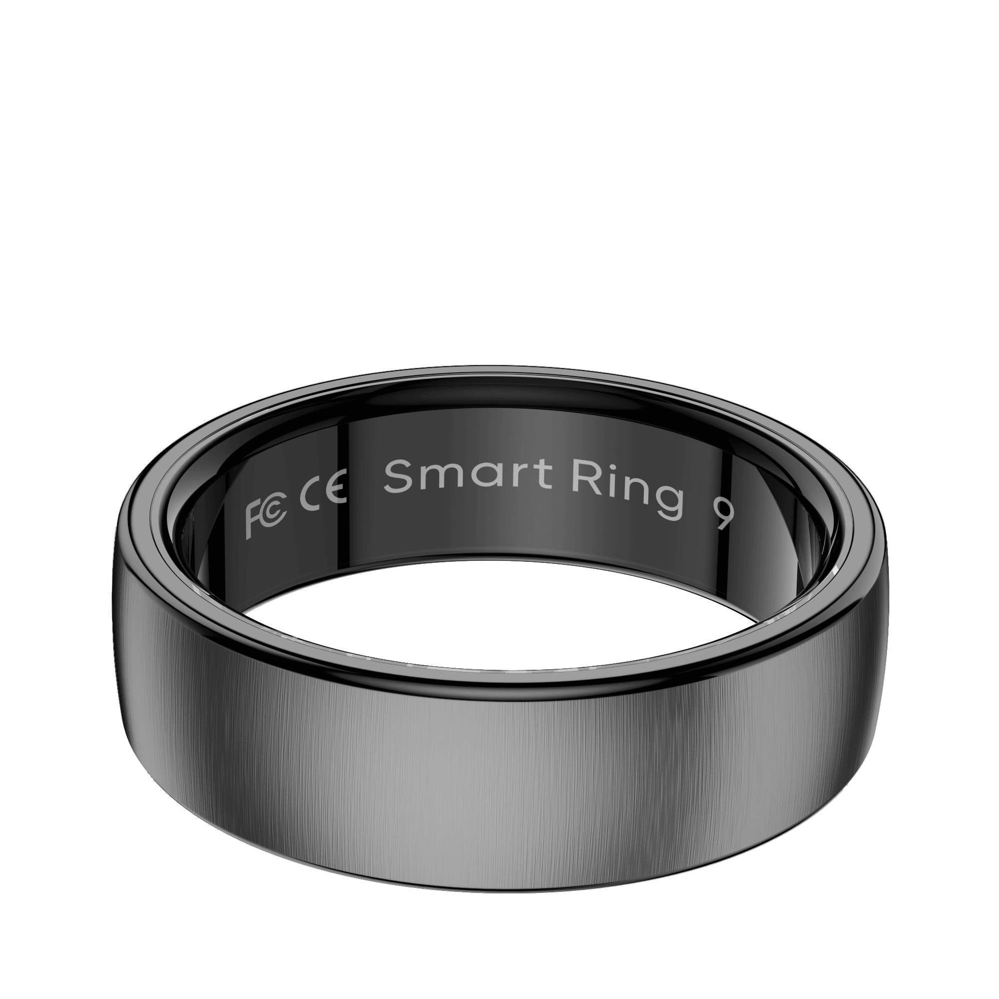  Smart Ring Luxe : fréquence cardiaque, température corporelle. Surveillance santé, stress, mesure d'oxygène sanguin. Modes sport multiples. Photographie.