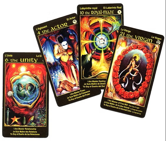 I Am One Tarot Deck 78 Cards by Maya Britan