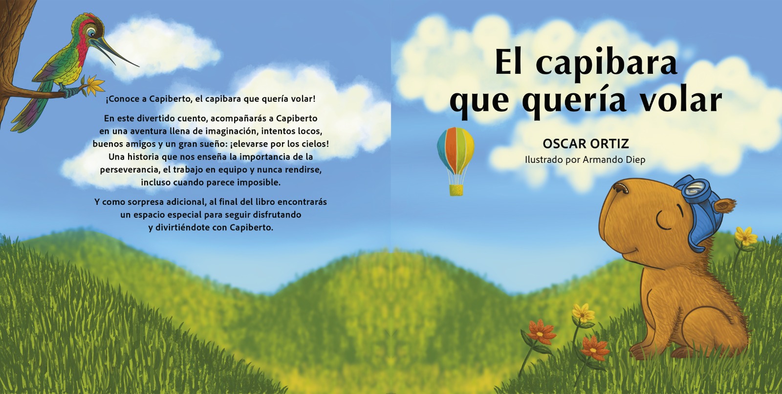 El Capibara que quería  volar