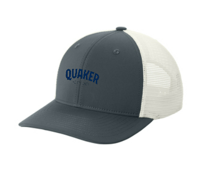 Quaker Navy Trucker Hat