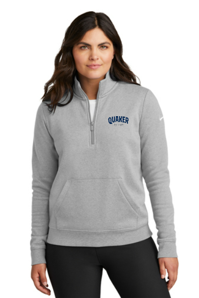 Quarter-Zip Nike Club Pull-over Sweatshirt