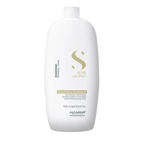 Alfaparf Semi di Lino Diamond – blizgesį suteikiantis kondicionierius normaliems plaukams