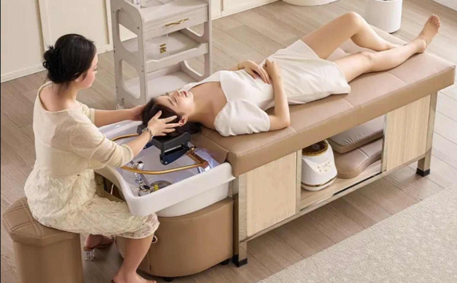 Japoniško galvos SPA įranga