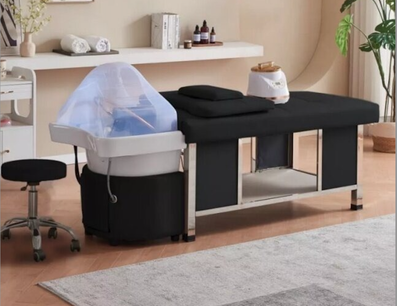 Japoniško galvos SPA įranga