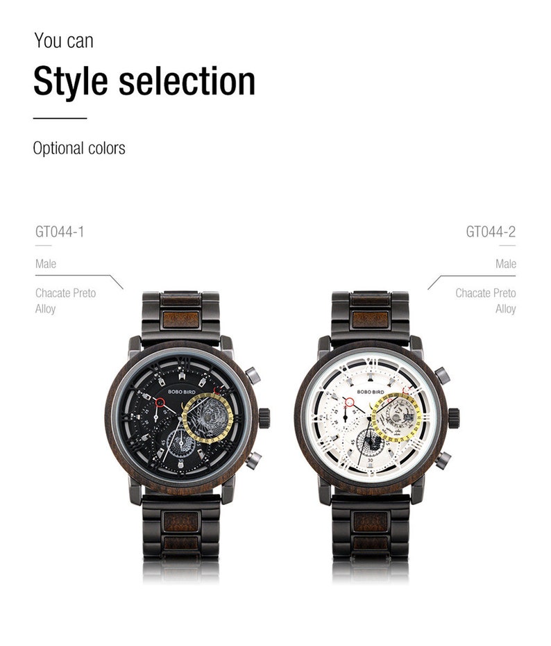 Personalized Engraved Wooden Watch for Men – Unique 1st Anniversary & Valentine’s Gift for Him, Perfect Gift for Boyfriend