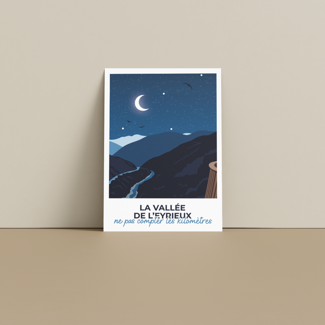 Illustration "Vallée de l'Eyrieux - Ardèche"