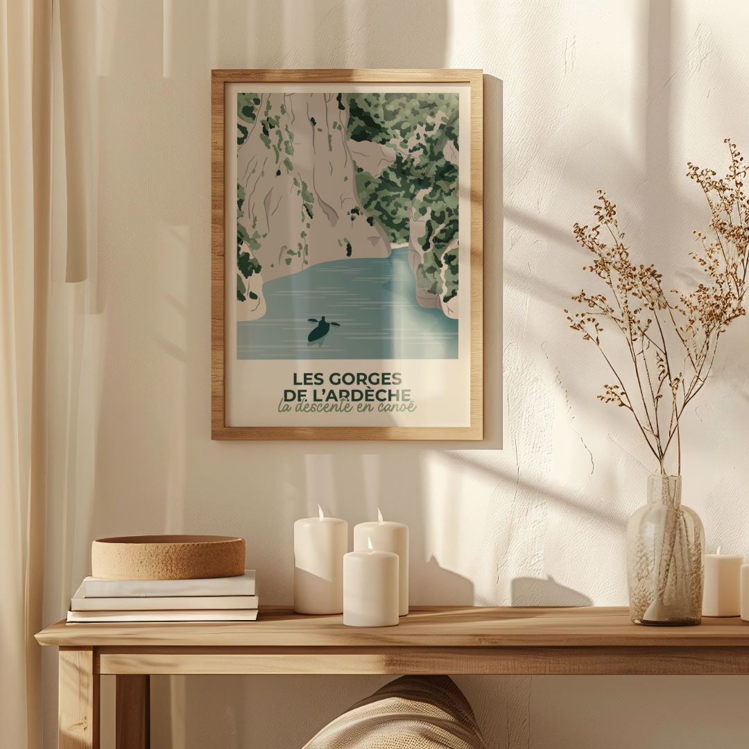 Illustration "Les Gorges de l'Ardèche - Ardèche"