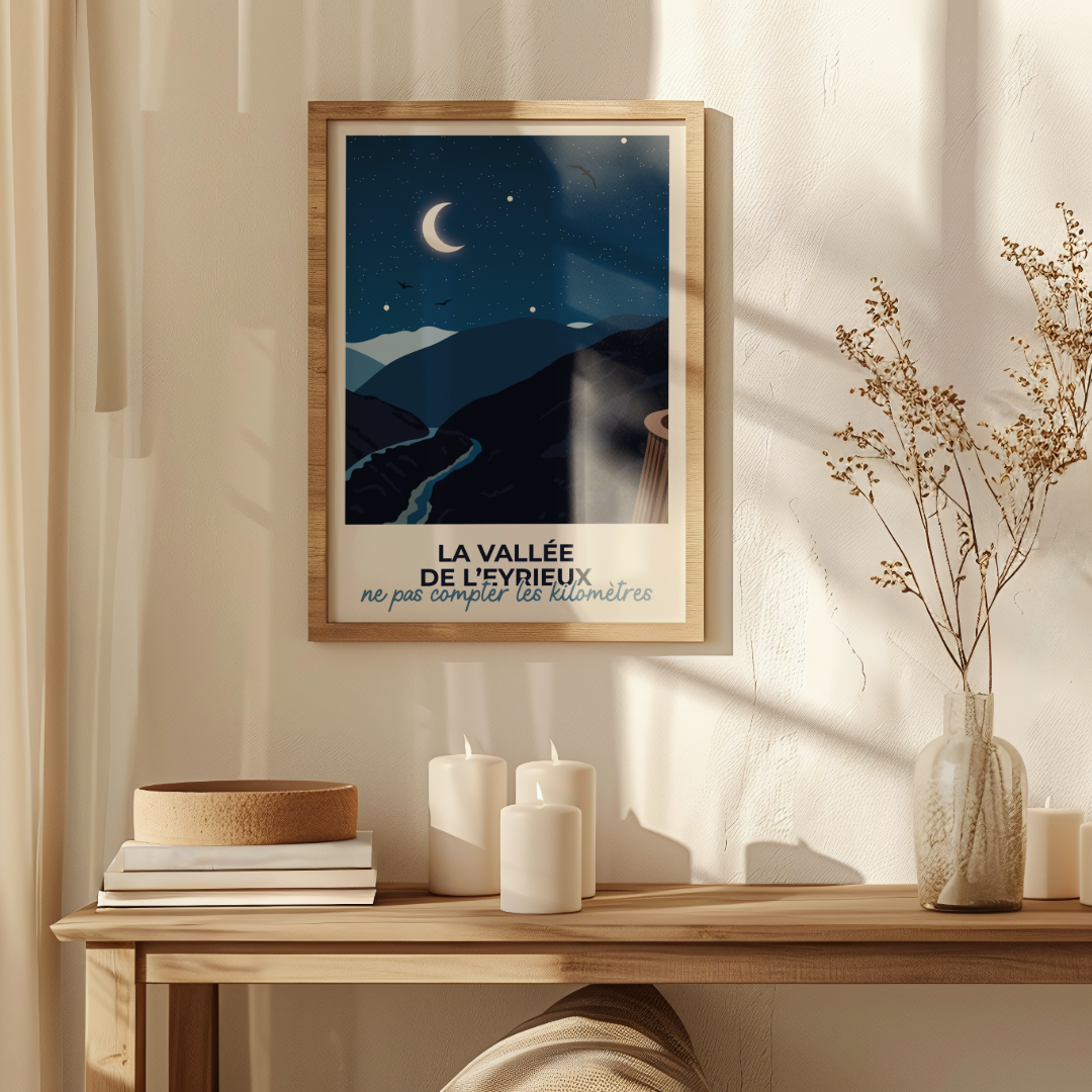 Illustration "Vallée de l'Eyrieux - Ardèche"