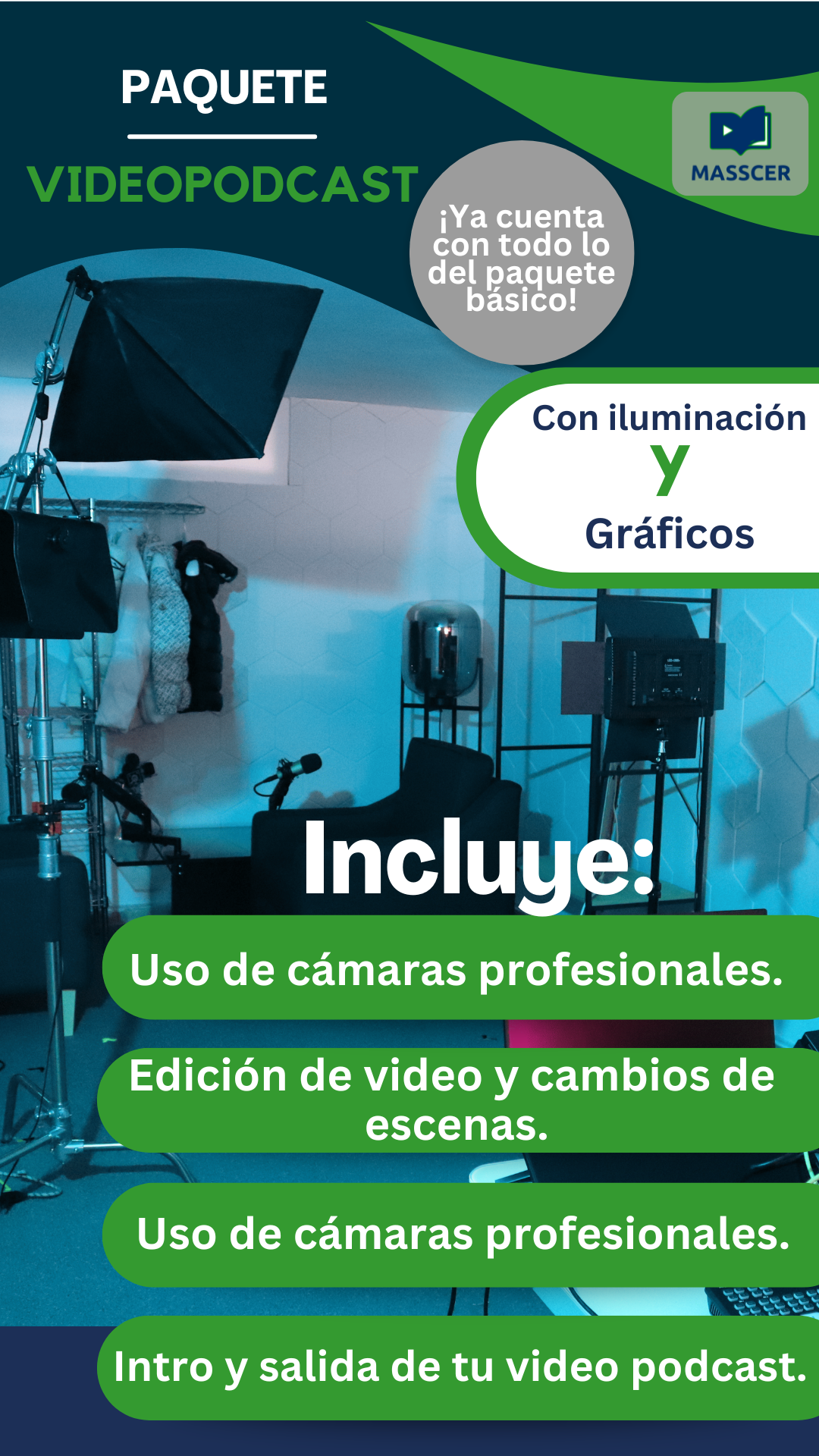 Paquete Videopodcast