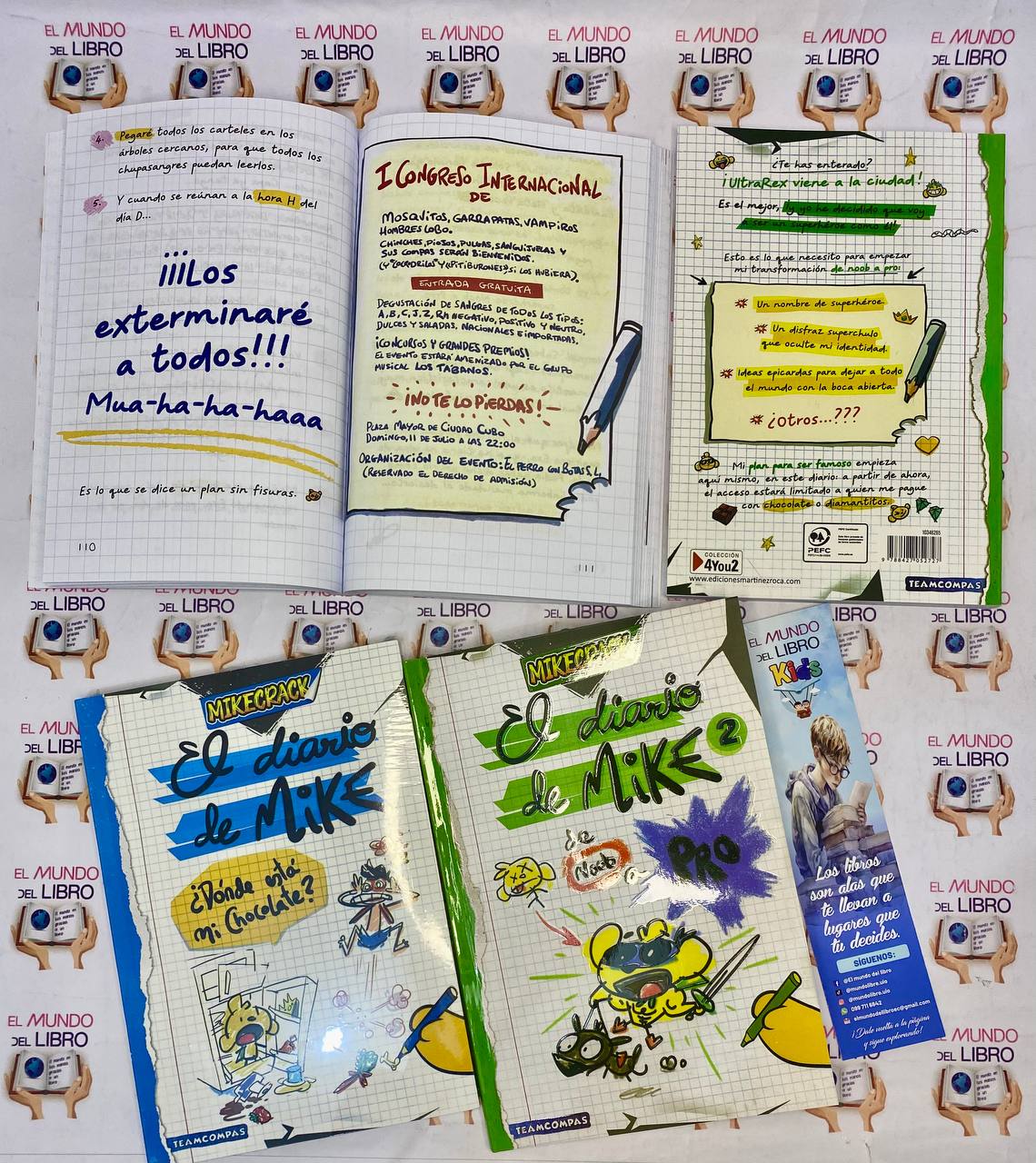 El Diario De Mike 1 - Donde Está Mí Chocolate + El Diario De Mike 2 - 