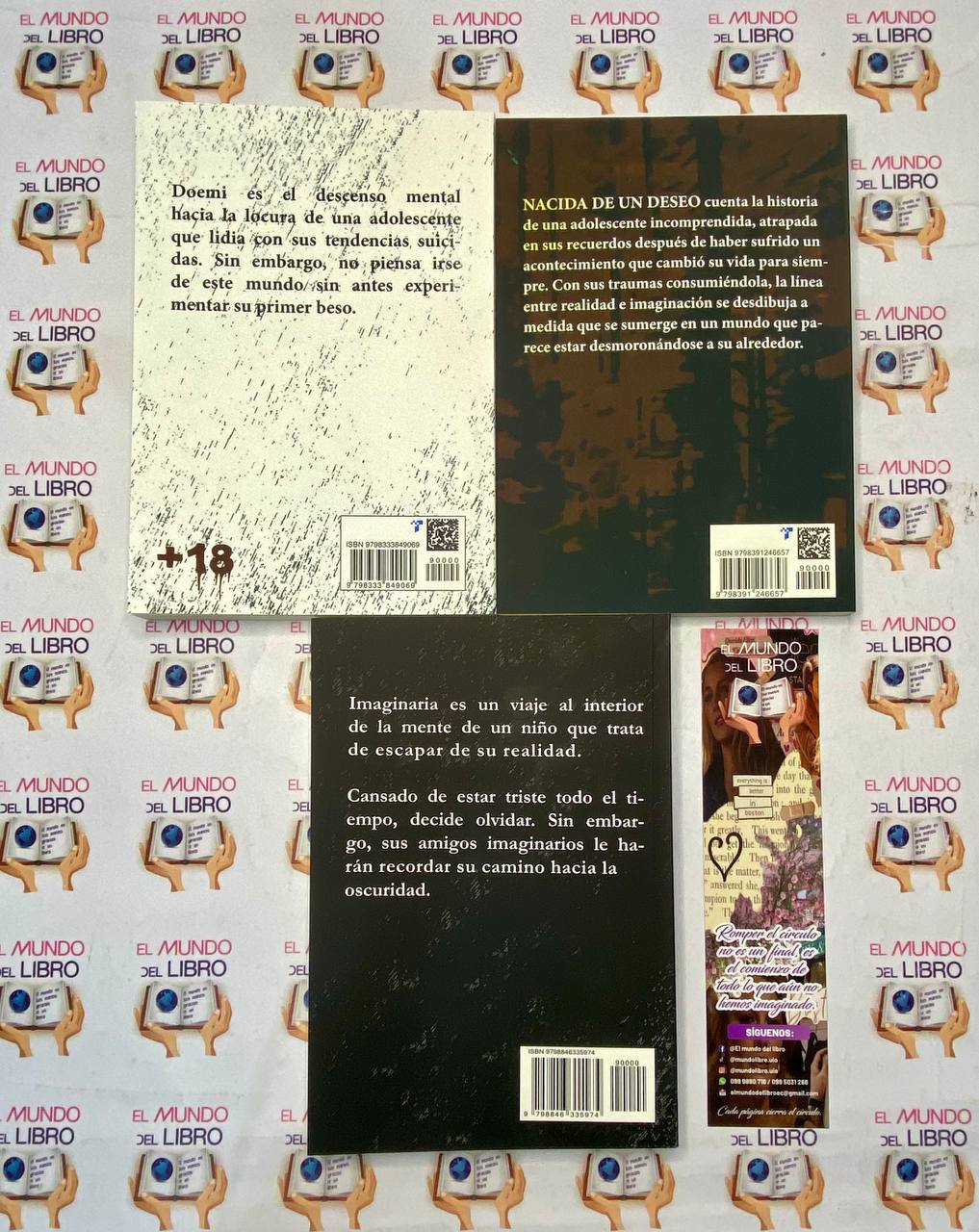 Trilogía Kristopher Rodas  •Doemi •Imaginaria •Nacida De Un Deseo  