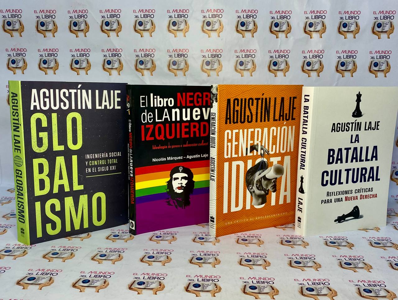 Libros De Agustín Laje / La Batalla Cultural / Generación Idiota / El Libro Negro De La Nueva Izquierda / Globalismo