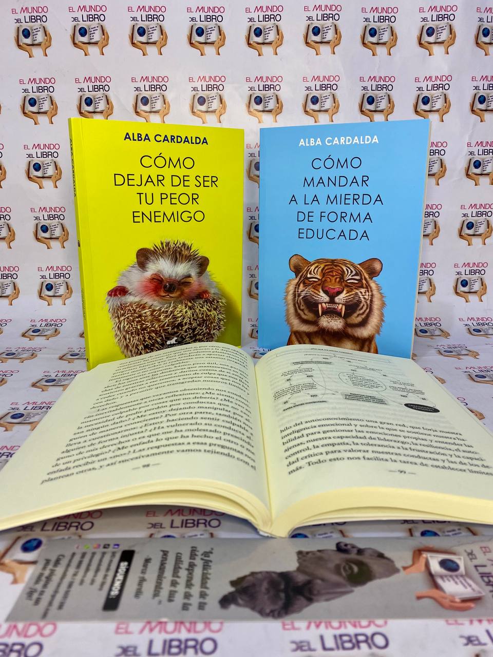 Libros De Alba Cardalda - Cómo Dejar De Ser Tú Propio Enemigo / Cómo Manda A La Mierda De Forma Educada