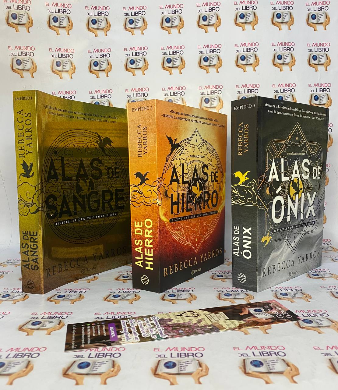 Trilogía Empíreo - Alas De Hierro / Alas De Onix / Alas De Sangre - Rebbeca Yarros