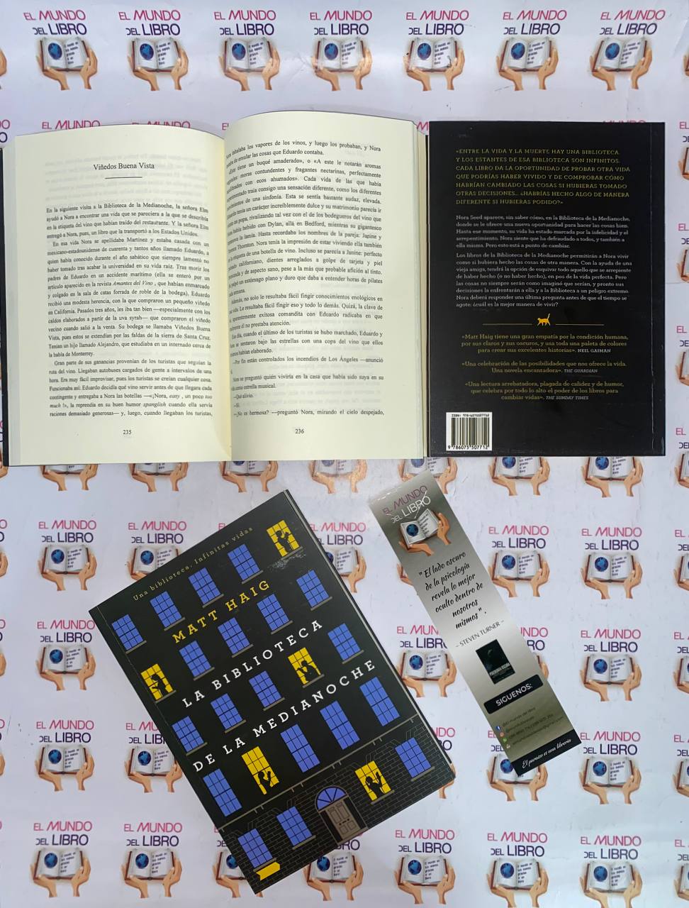 La Biblioteca De Me Medía Noche - Matt Haig  