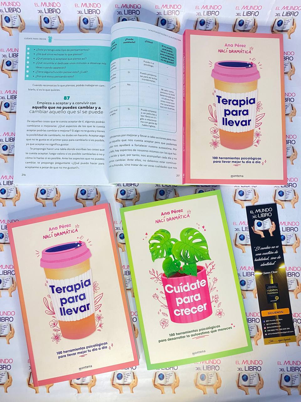 Pack  Ana Pérez  - Terapia Para llevar / Cuídate Para Crecer