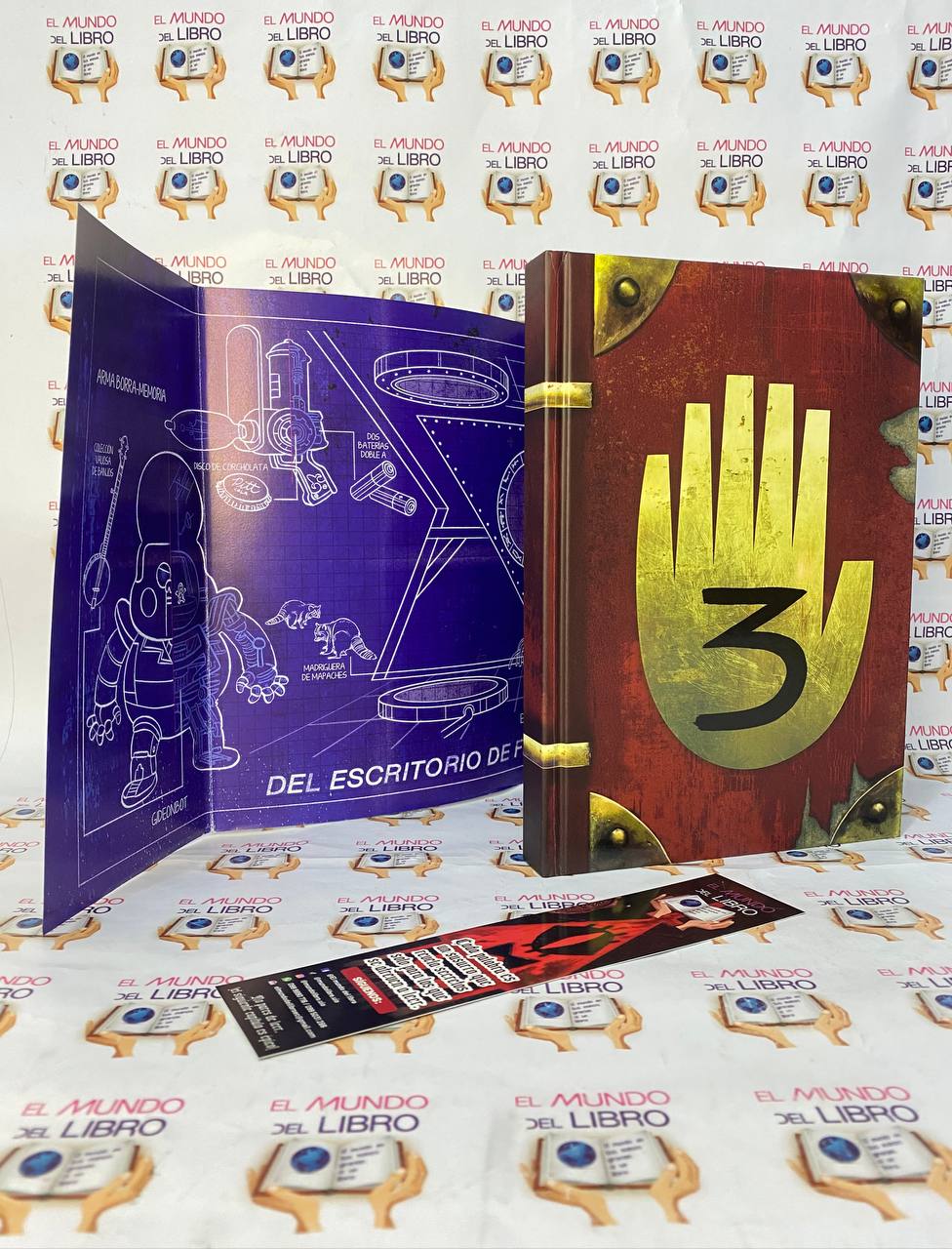 Diario 3 Gravity Falls - Alex Hirsch y Rob Renzetti 