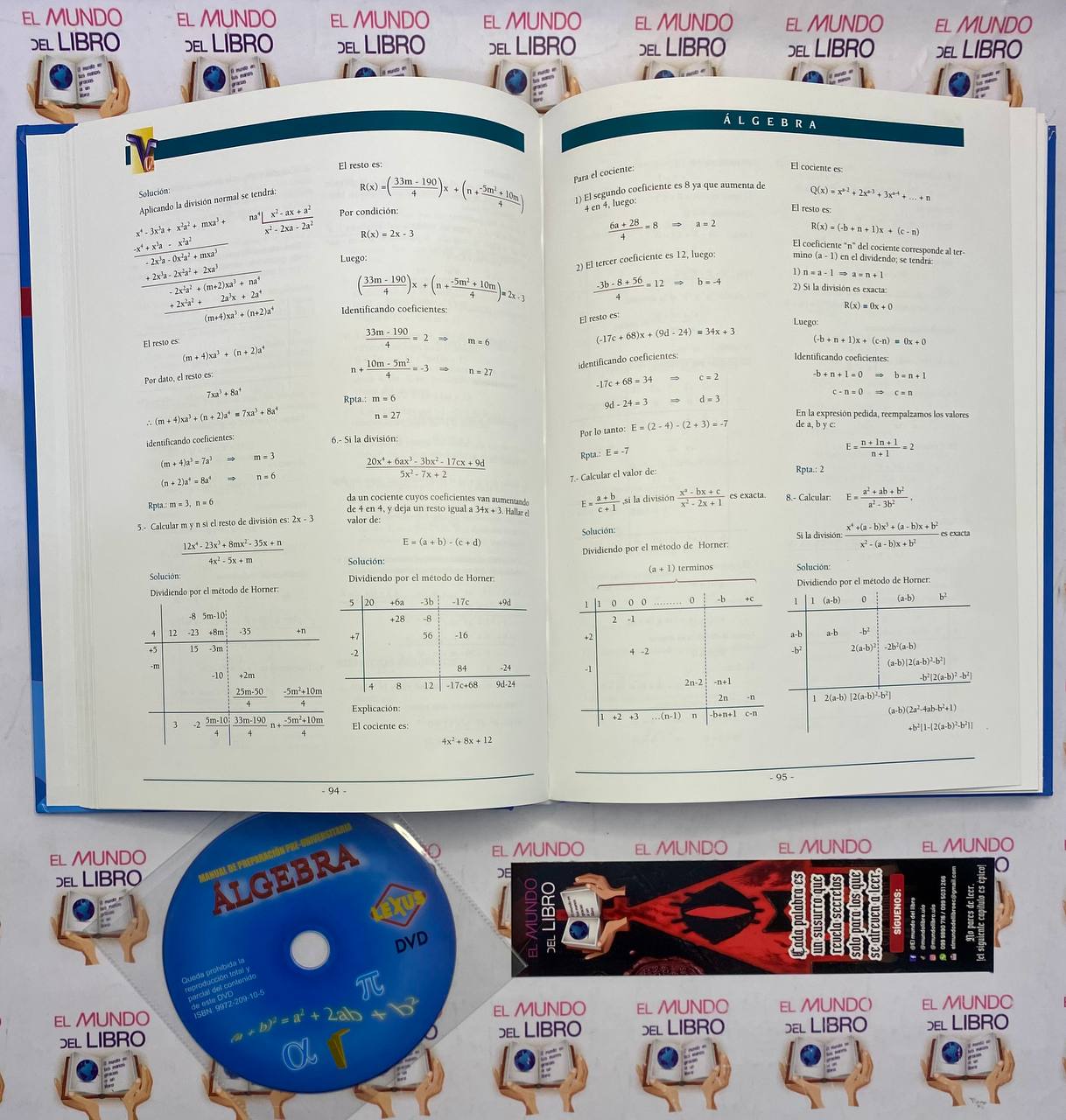 Álgebra - Manual De Preparación Pre-Universitaria  