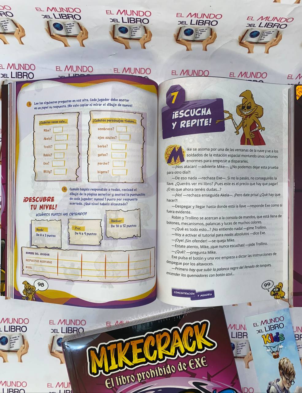 Mikecrack: El Libro Prohibido de EXE 