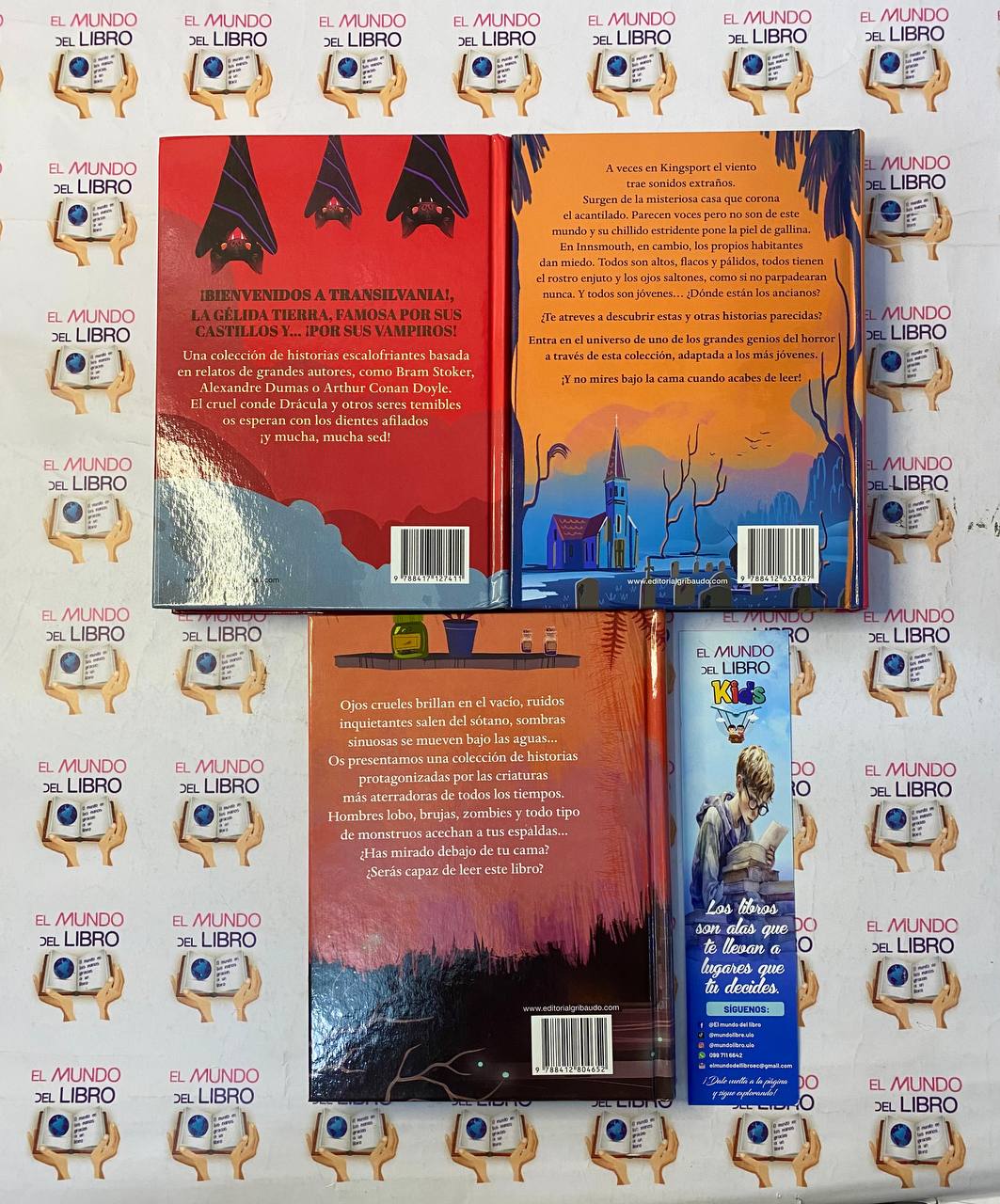 Historias De Monstruos / Cuentos De H.P Lovecraft Para Niños / Drácula Y Otras Historias De Vampiros - Valentina Camerini