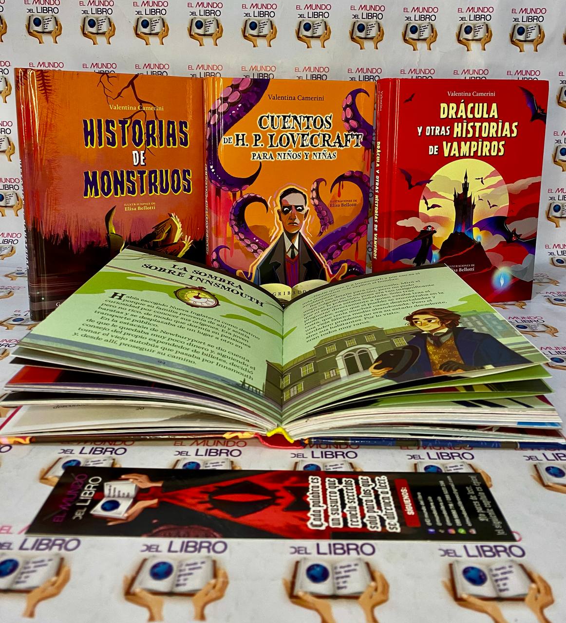Historias De Monstruos / Cuentos De H.P Lovecraft Para Niños / Drácula Y Otras Historias De Vampiros - Valentina Camerini