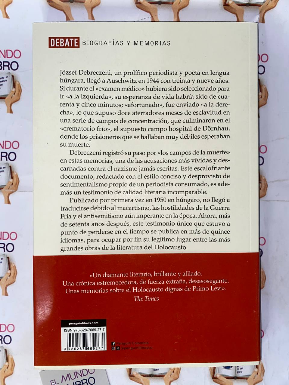 Crematorio Frio: Una Crónica de Auschwitz - József Debreczeni  