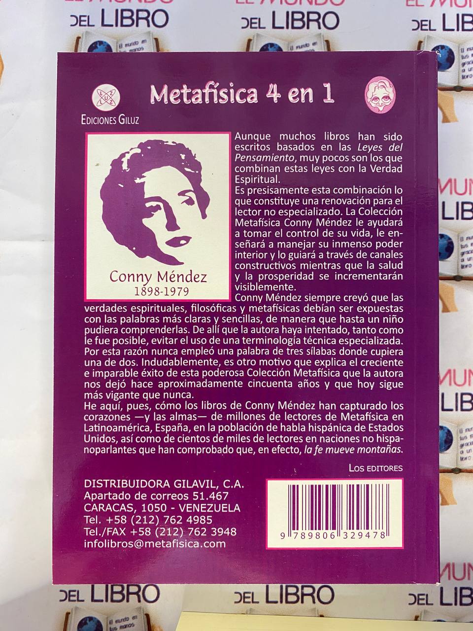 Colección Metafísica vol. 1,2,3 - Conny Méndez