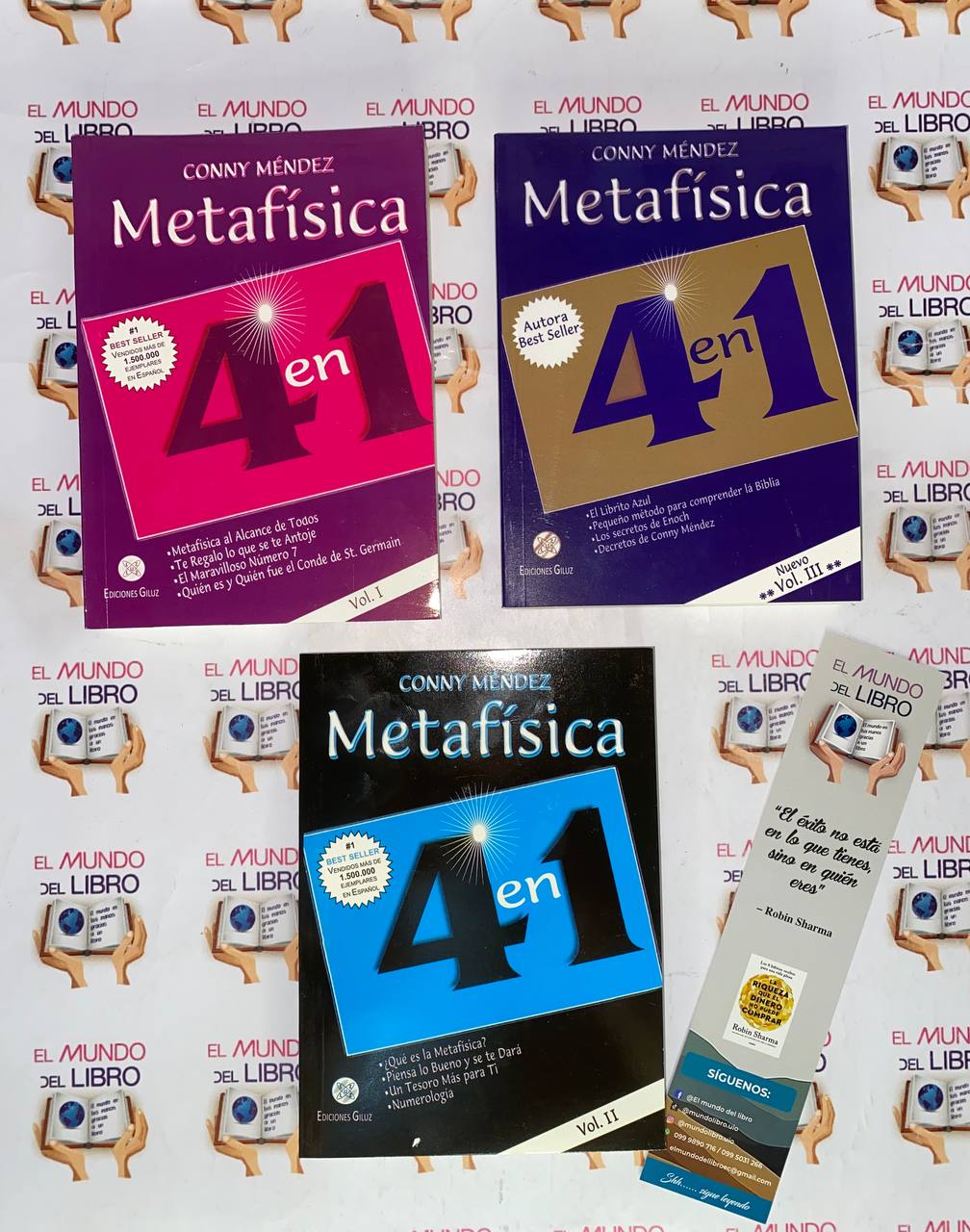 Colección Metafísica vol. 1,2,3 - Conny Méndez