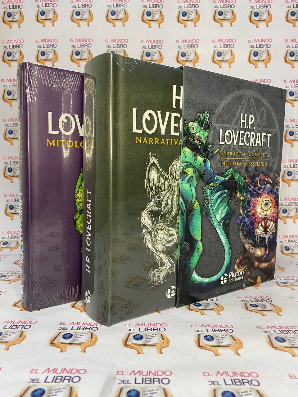 Narrativa Completa / Mitología y Bestiario - H.P. Lovecraft (Incluye Caja)