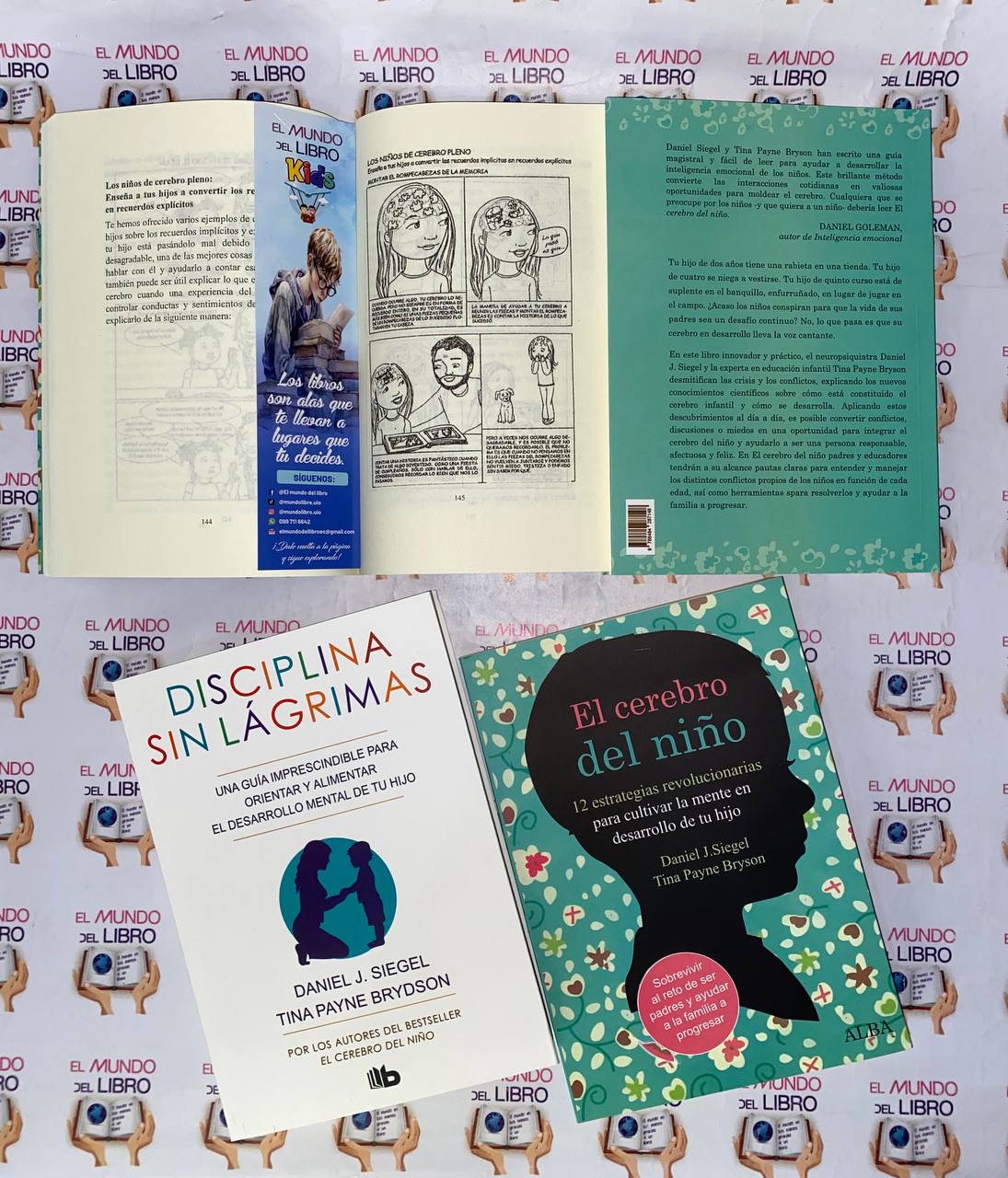 El Cerebro Del Niño + Disciplina Sin Lágrimas - Daniel J. Siegel y Tina Payne Bryson  