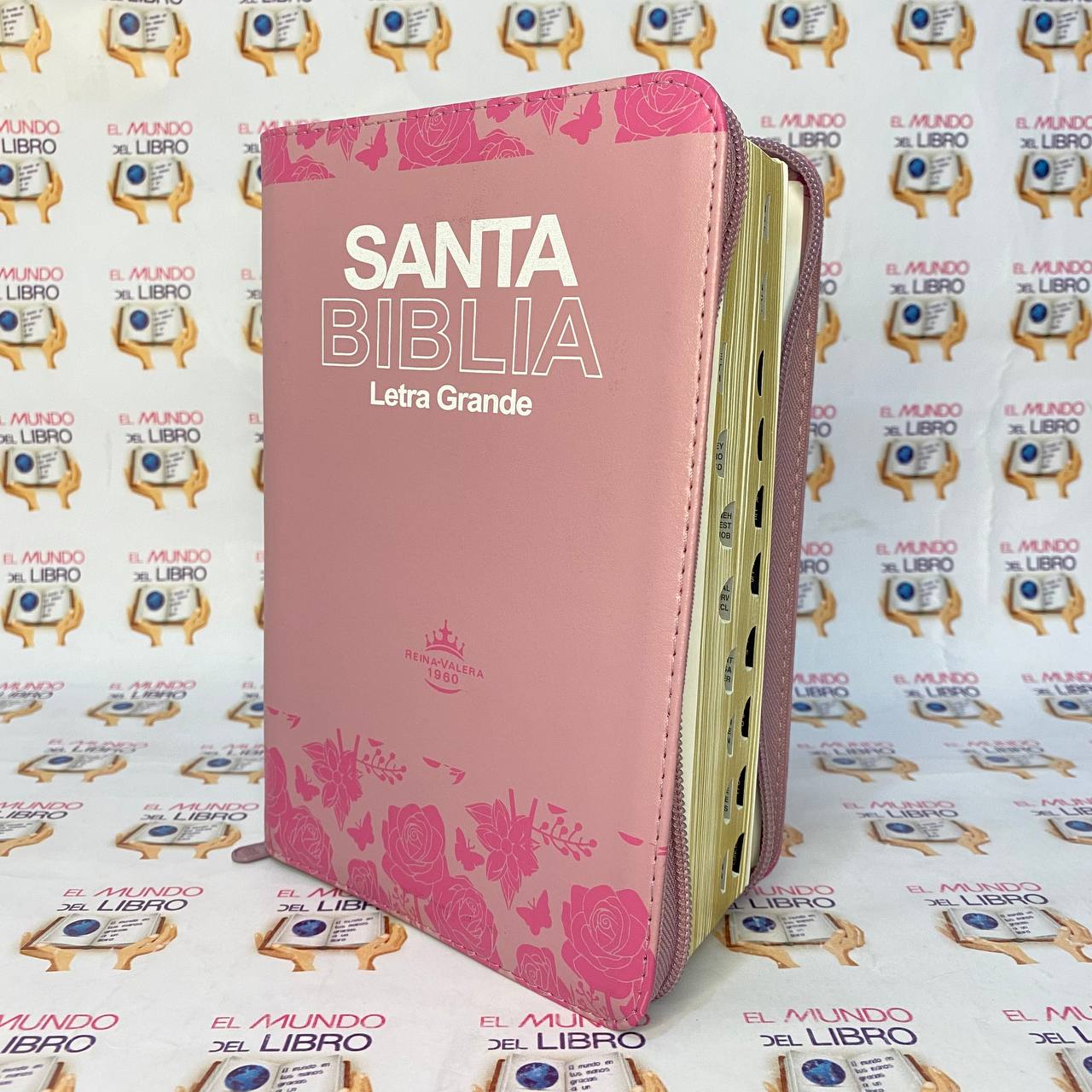 Santa Biblia Reina Valera 1960 - Letra Grande con Índice y Cierre 
