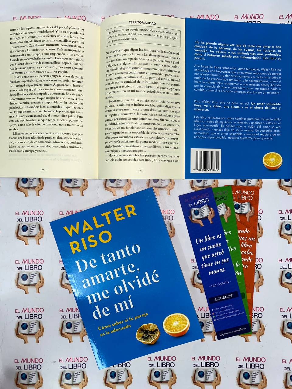 De Tanto Amarte, Me Olvidé de Mí - Walter Riso