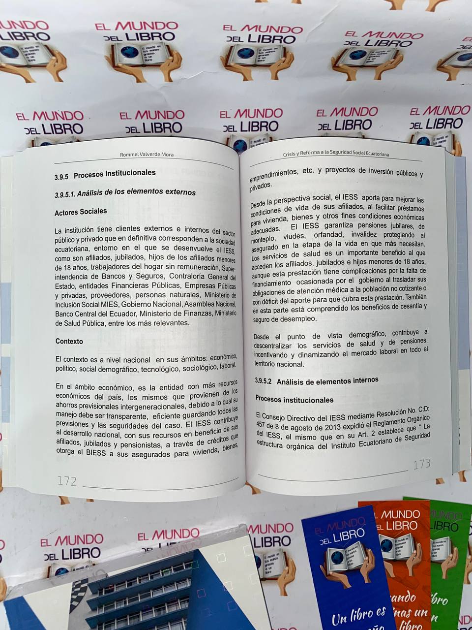 Crisis y Reforma a la Seguridad Social Ecuatoriana - Rommel Valverde Mora 