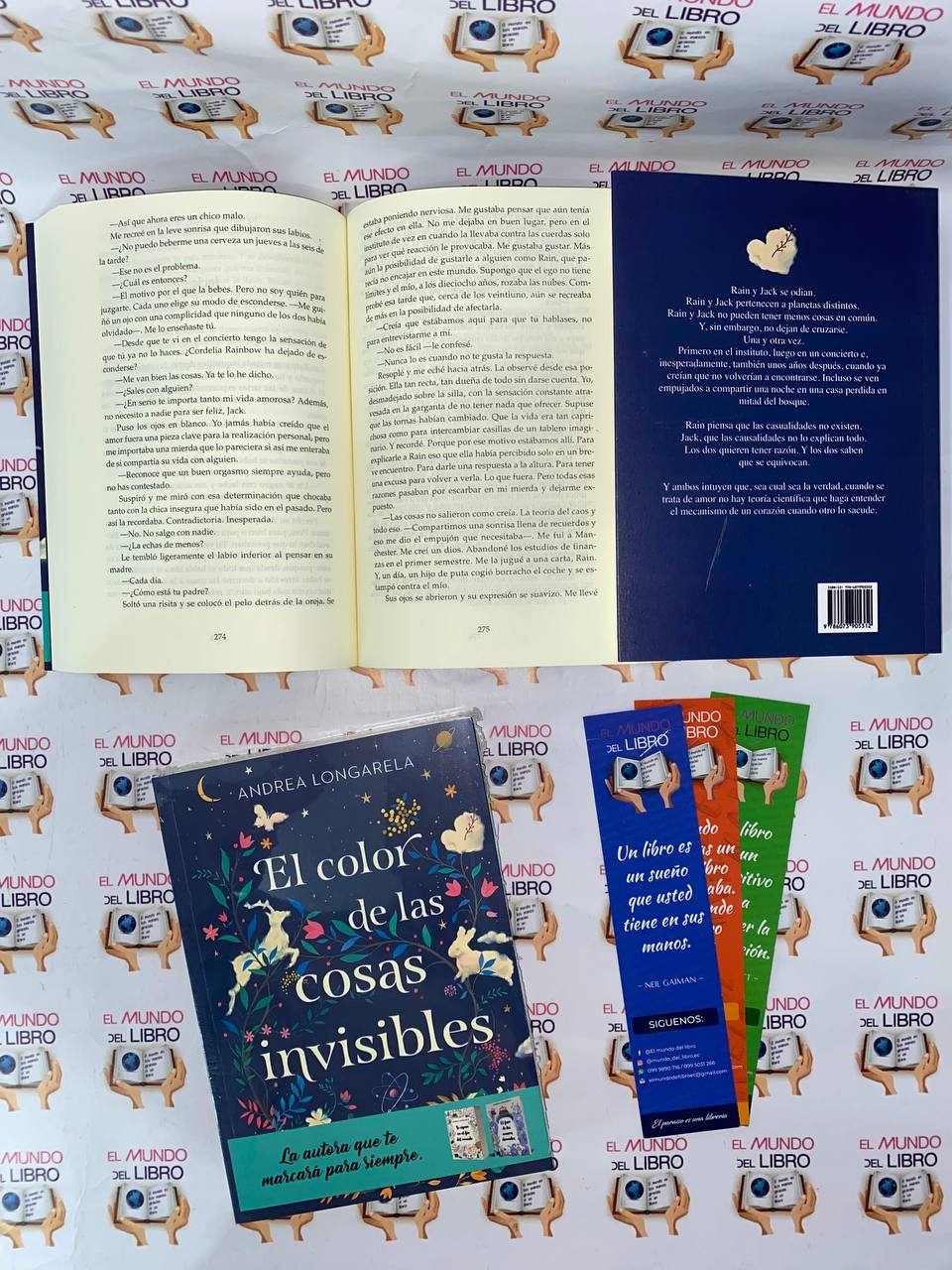 El Color De Las Cosas Invisibles - Andrea Longarela 