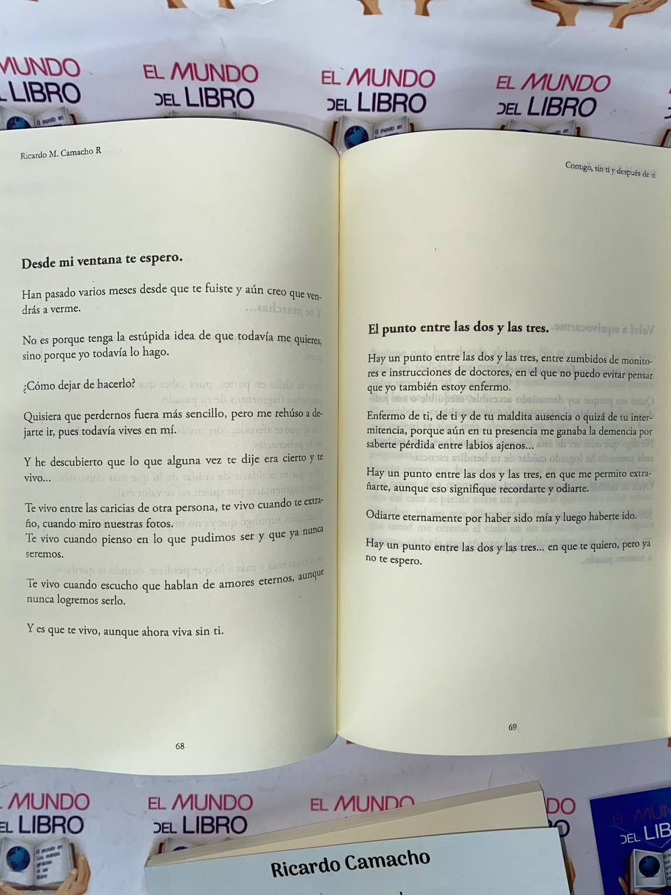 Contigo, Sin Ti y Después de Ti - Ricardo Camacho