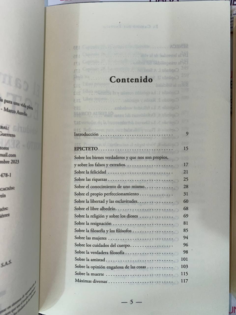 El Camino del Estoico / Epicteto - Séneca - Marco Aurelio   (3 libros en 1)