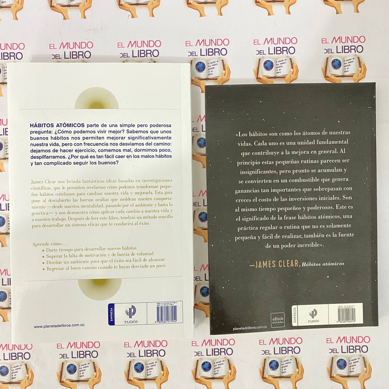 Hábitos Atómicos Original + El Diario de los Hábitos - James Clear