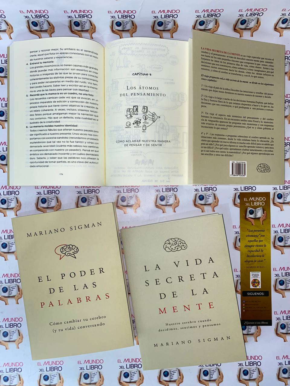 La Vida Secreta De La Mente +  El Poder De Las Palabras - Mariano Sigman