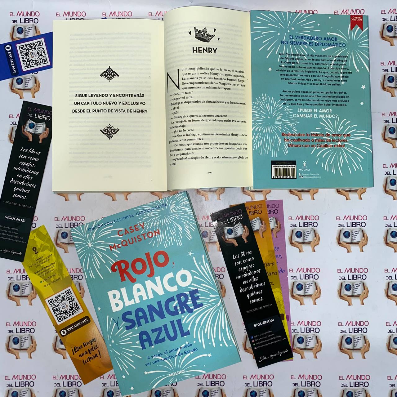 Rojo, Blanco y Sangre Azul   (edición con capítulo extra) - Casey McQuiston