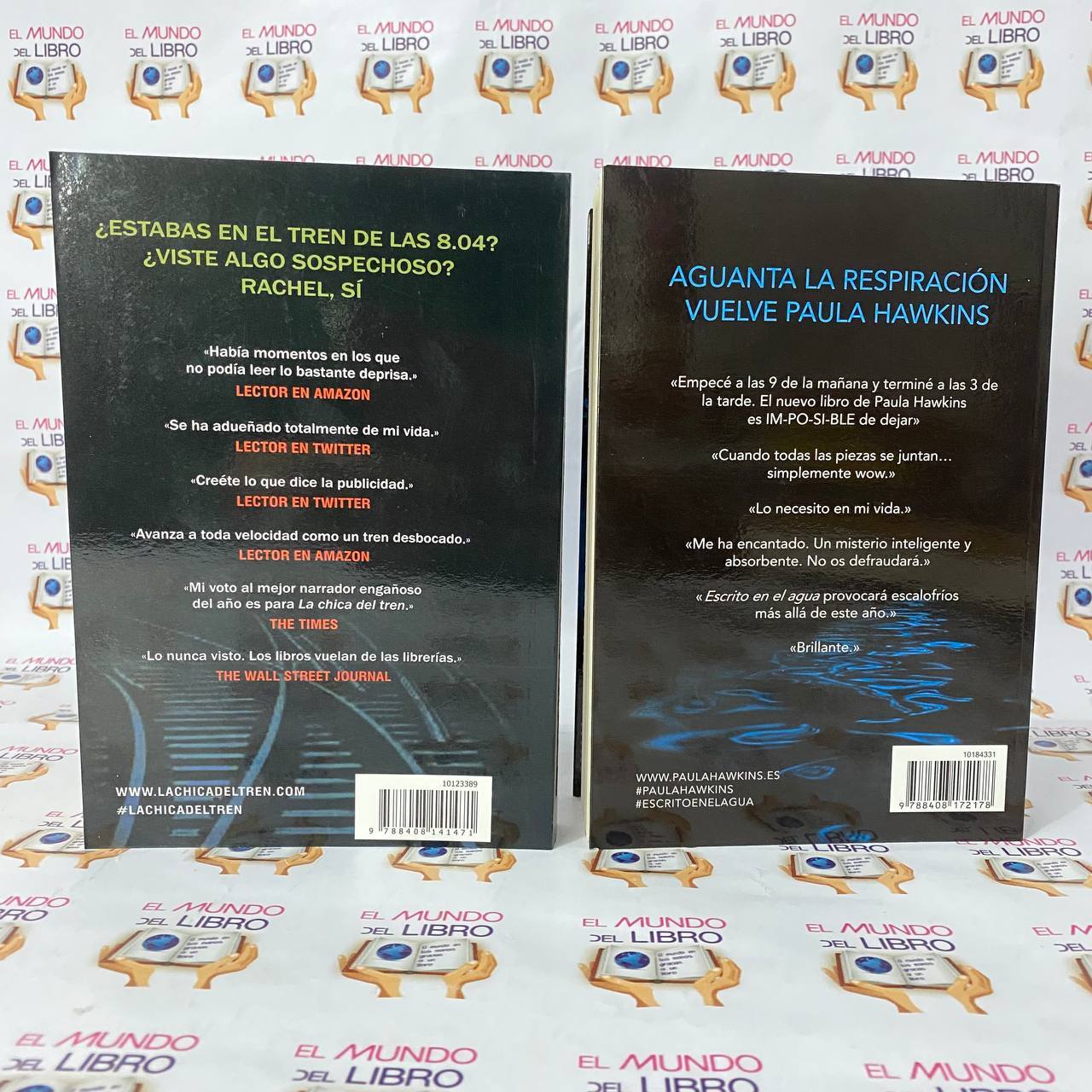 La Chica del Tren + Escrito en el Agua - Paula Hawkins