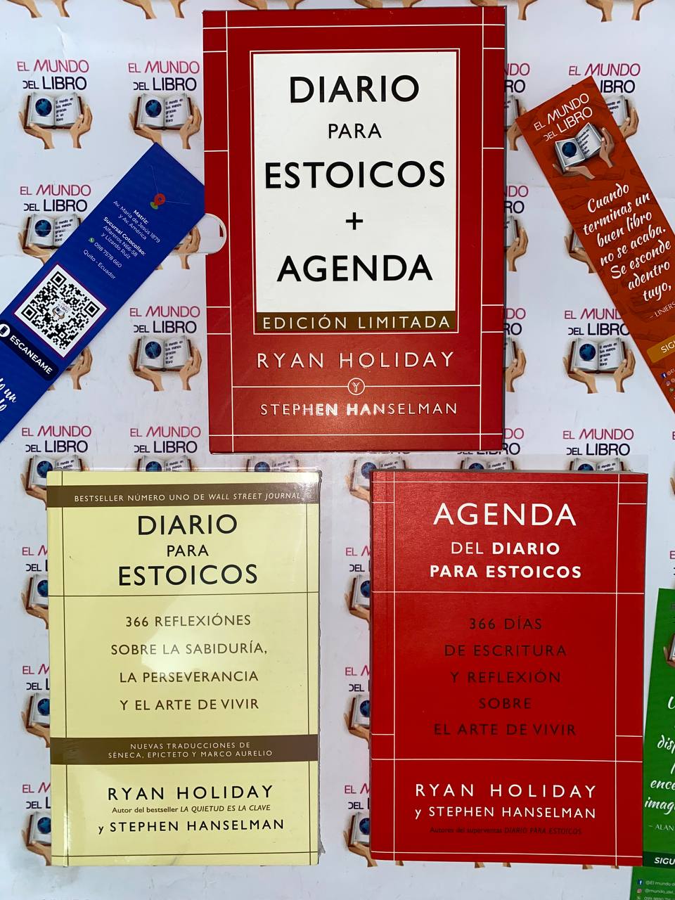 Diario para Estoicos + Agenda del Diario para Estoicos + Caja