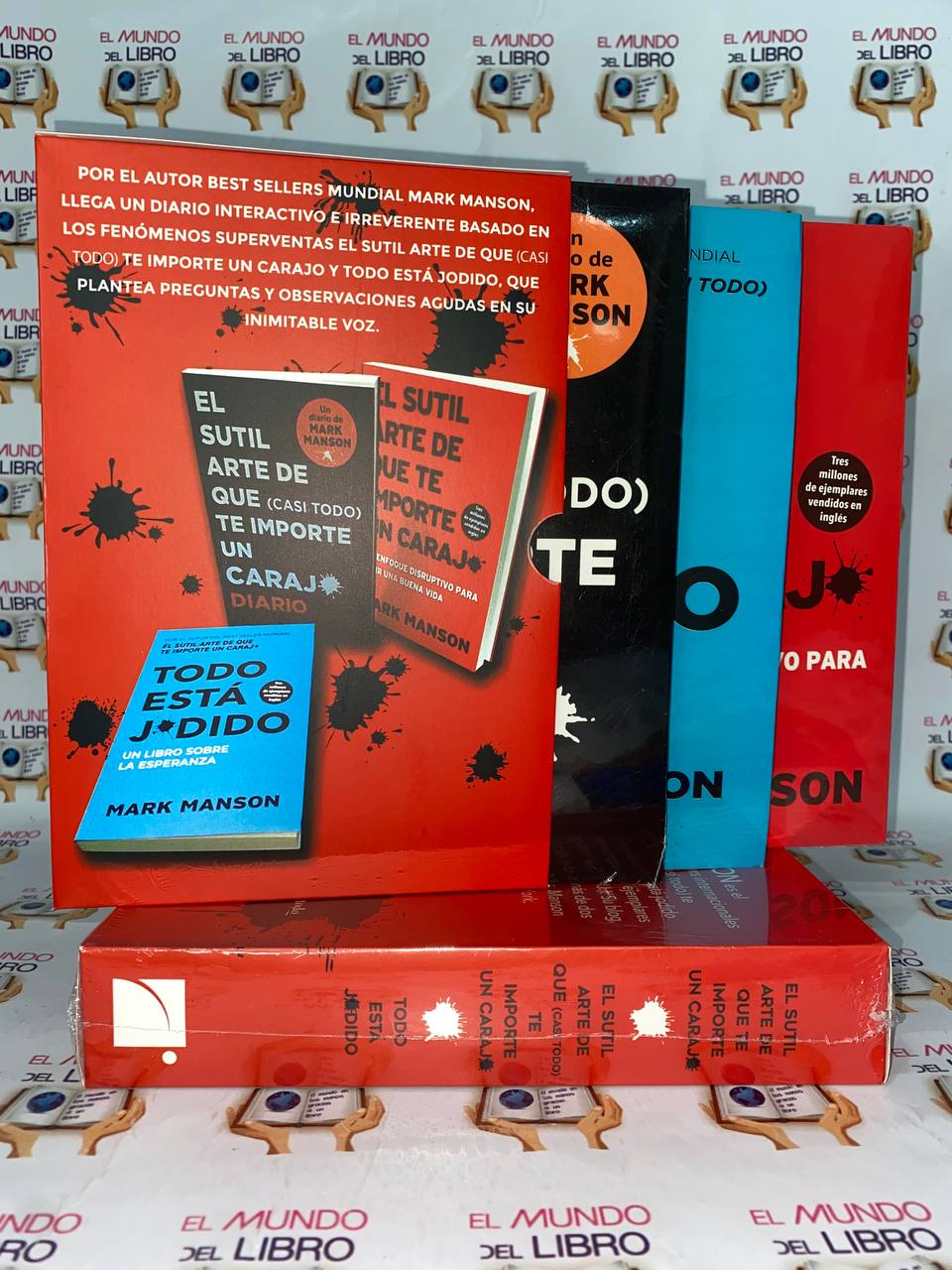 El Sutil Arte de que te Importe un Caraj* + Todo Está Jodid* + El Diario + Caja