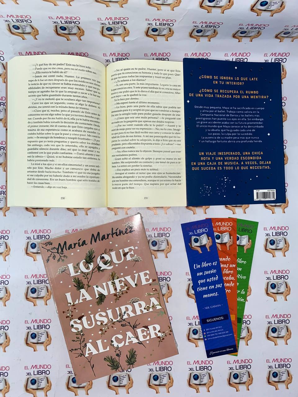 Lo Que La Nieve Susurra Al Caer - María Martínez