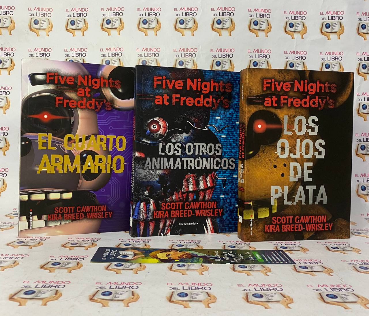 Colección Five Nights at Freddy - Scott Cawthon (tomo 1 al 3)