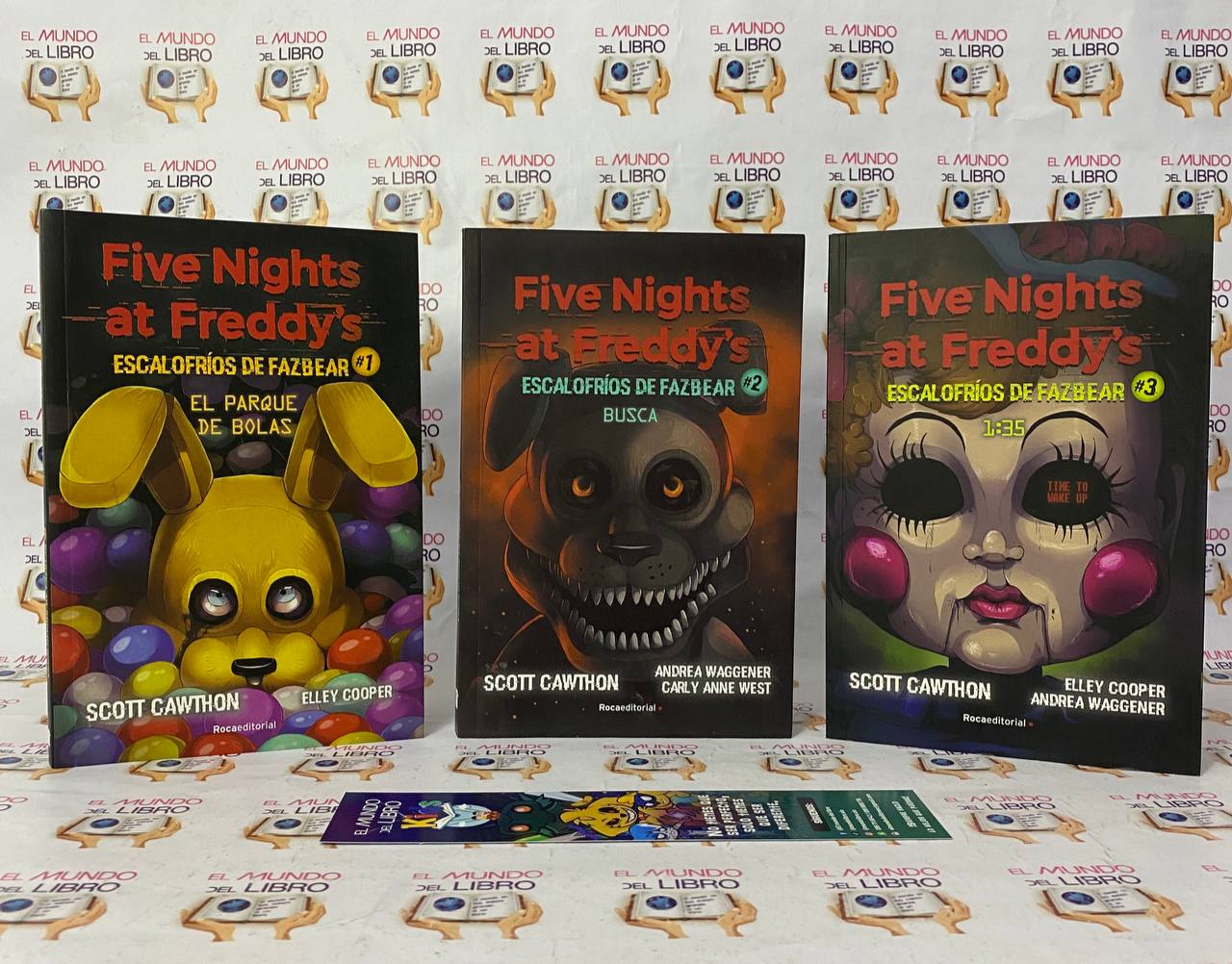 Libros 'Five Nights at Freddy's: Escalofríos de Fazbear' - Scott Cawthon
