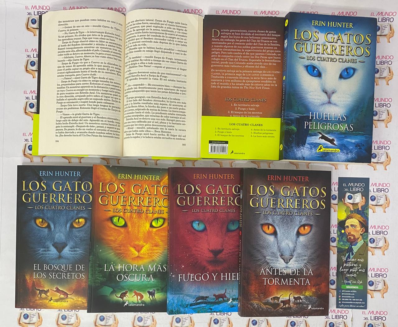 Colección 1 Los Gatos Guerreros - Erin Hunter 