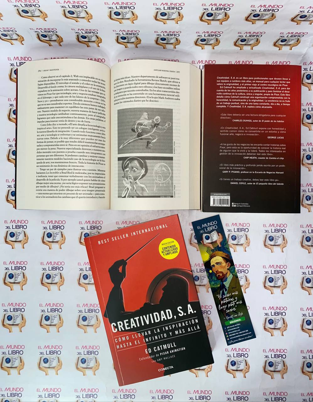 Creatividad, S.A: Cómo llevar la inspiración hasta el infinito y más allá - Ed Catmull 