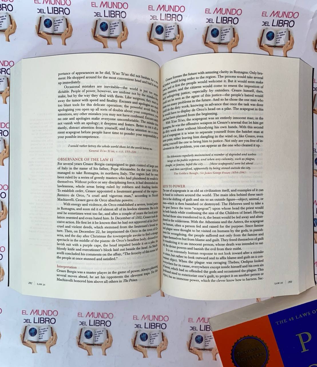 The 48 Laws Of Power - Robert Greene en Ingles 