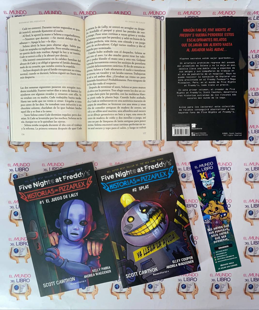 Libros de Five Nights at Freddy's: Historias de Pizzaplex